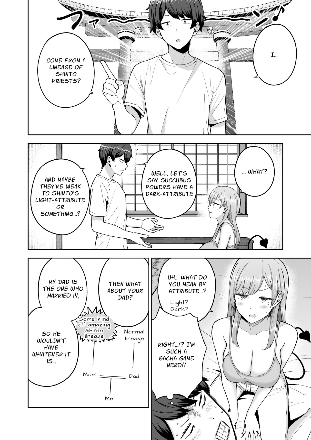 Hentai Manga Comic-The Succubus Family Chronicles | Succubus Family Relationship-Read-15